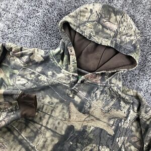 Arborwear Hoodie Mens XL Mossy Oak Camo Heavyweight Pullover Double Thick